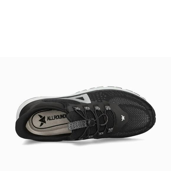 NEW ALLROUNDER men's acadius shoes in black mesh - Picture 3 of 4